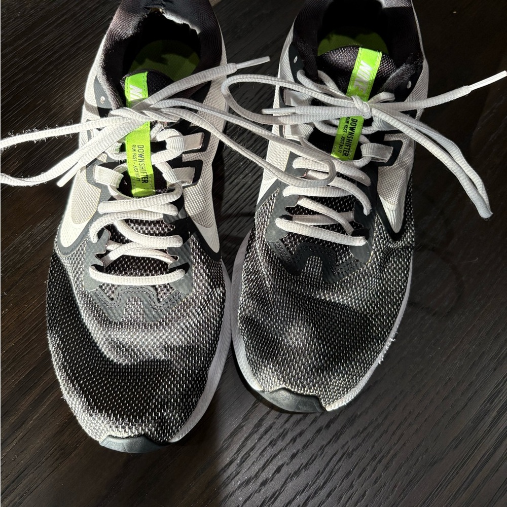 Nike Black and White Athletic Shoes